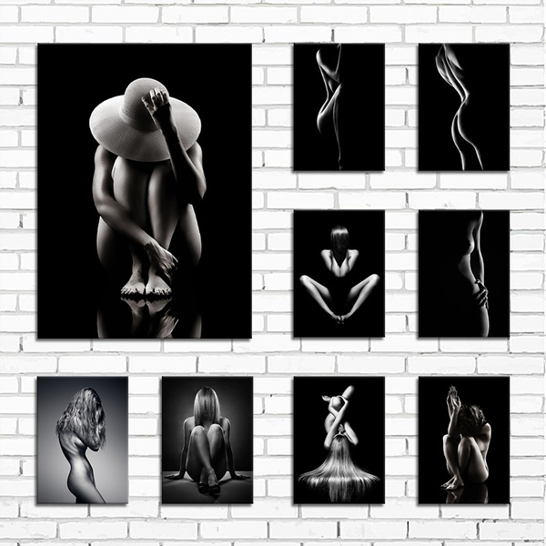Paintings Photograph Nude Black